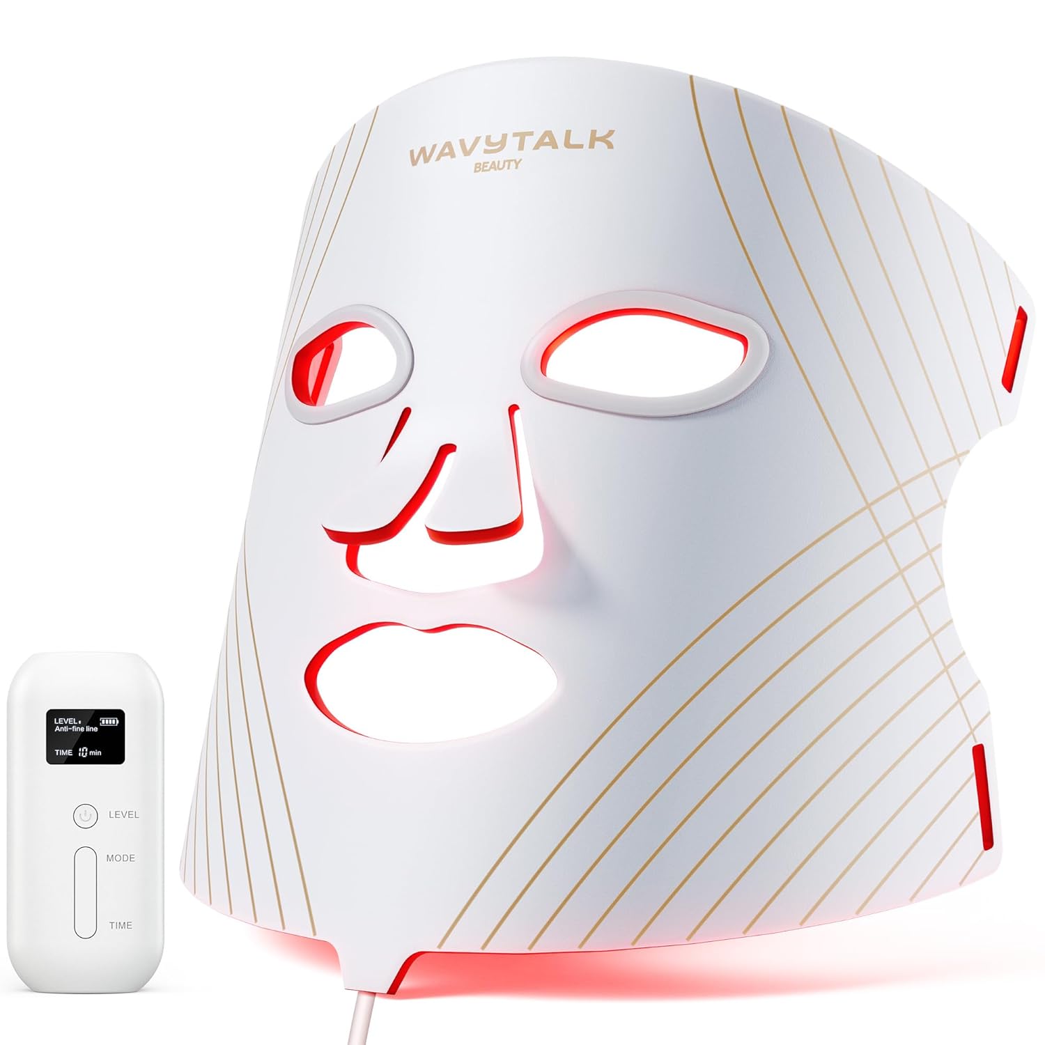 Introduces the mask’s design, full-face coverage, and premium aesthetic.