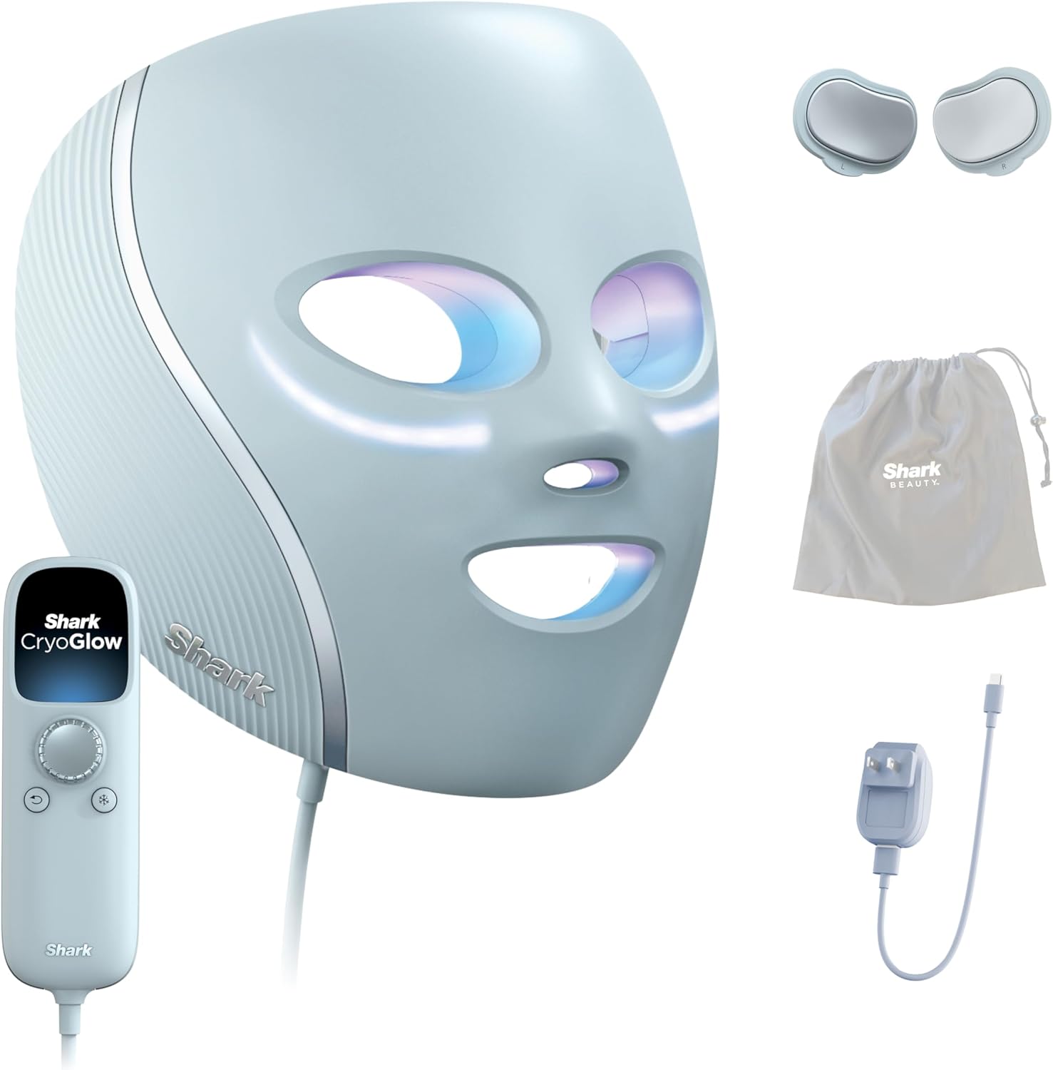 Overall design, premium look, and the fact that this is a wearable full-face skincare device.