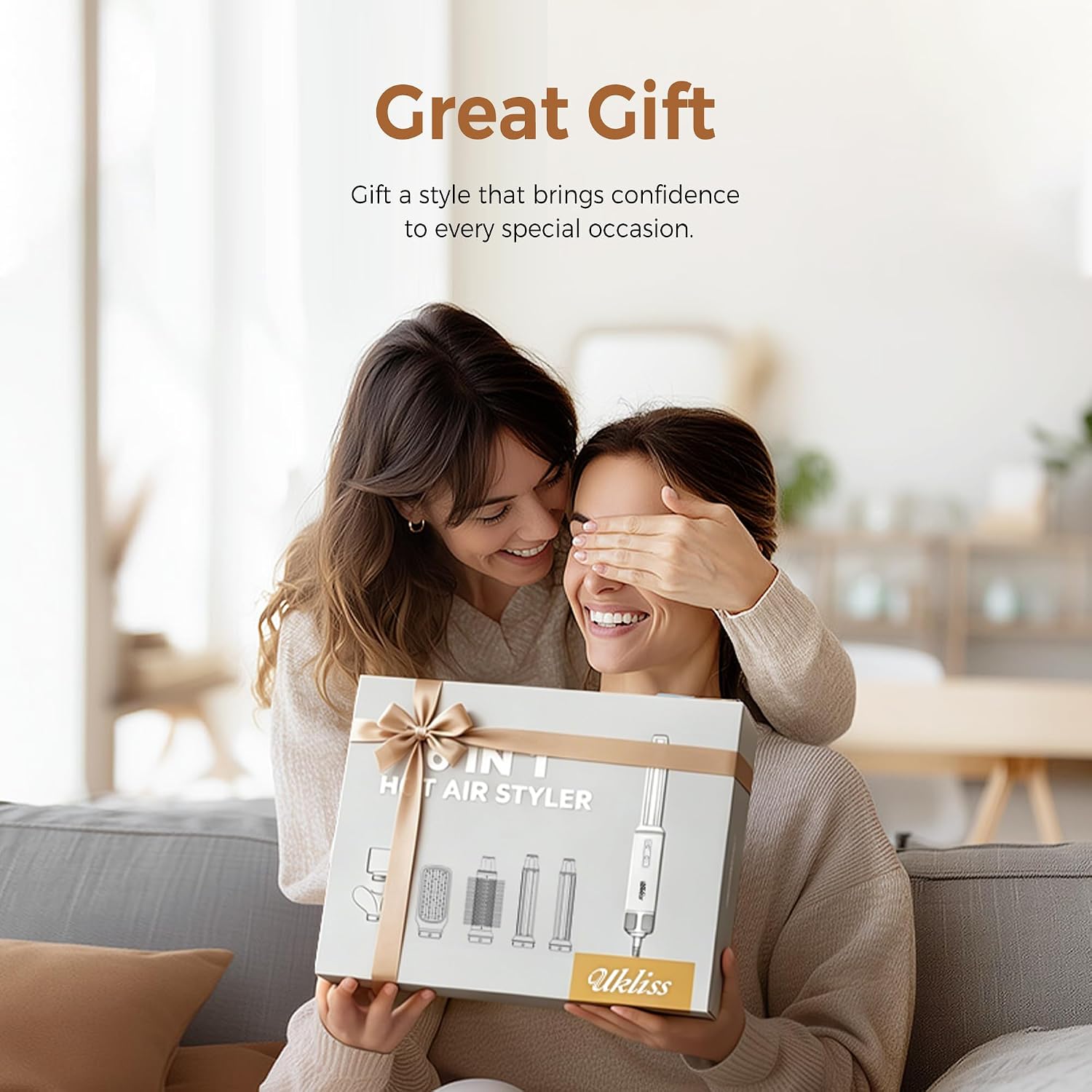 Ukliss 6-In-1 Hair Dryer Brush