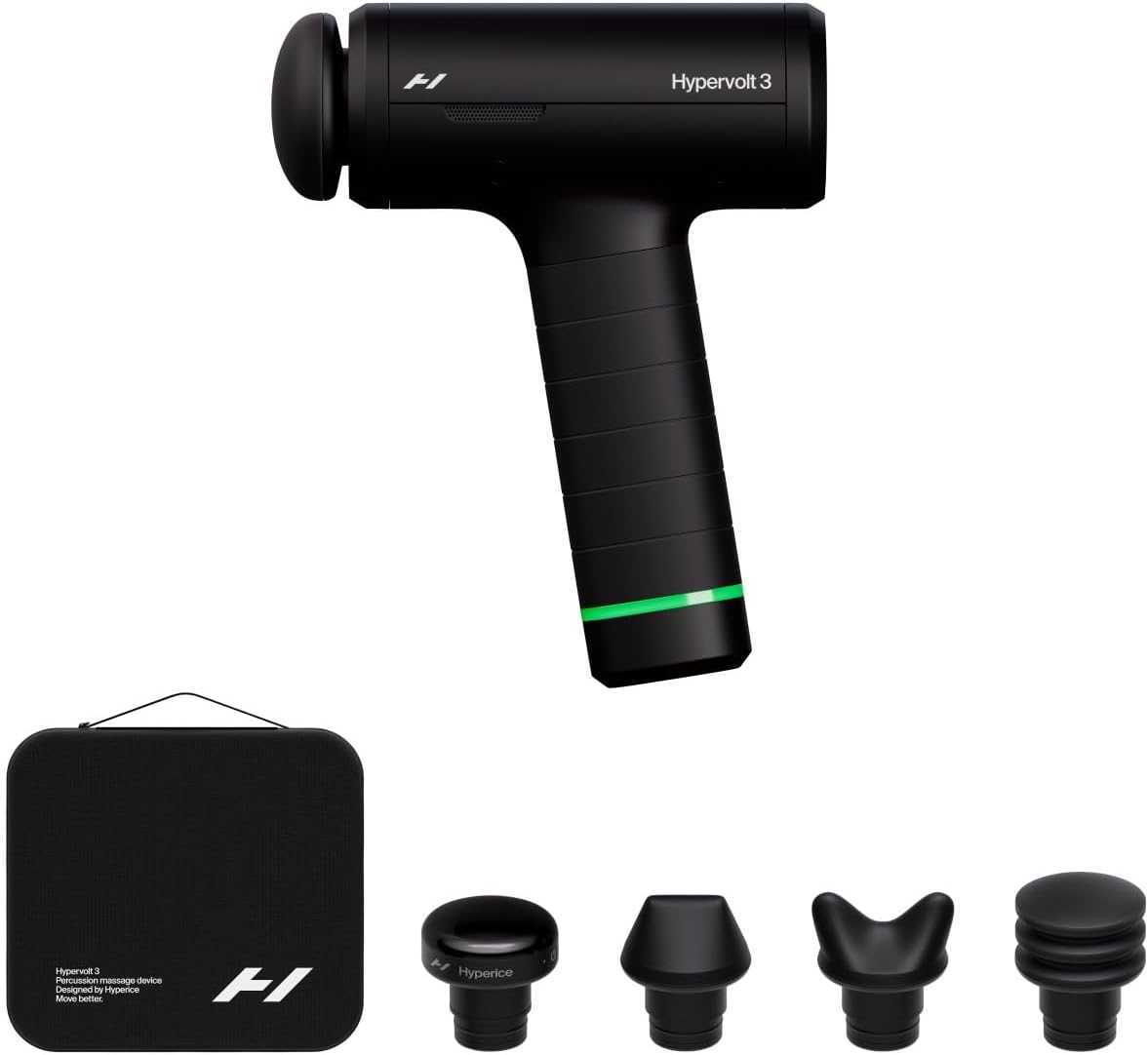 Hyperice Hypervolt 3 Massage Gun com Aquecimento