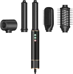 Tanshine 5 Em 1 Multi-Styler Black