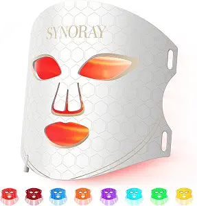 Synoray Máscara de Luz Vermelha 8 Modos