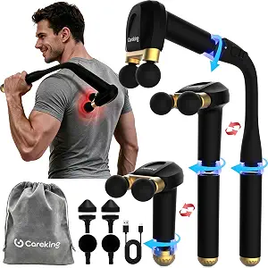 Careking Massage Gun com Cabo Longo