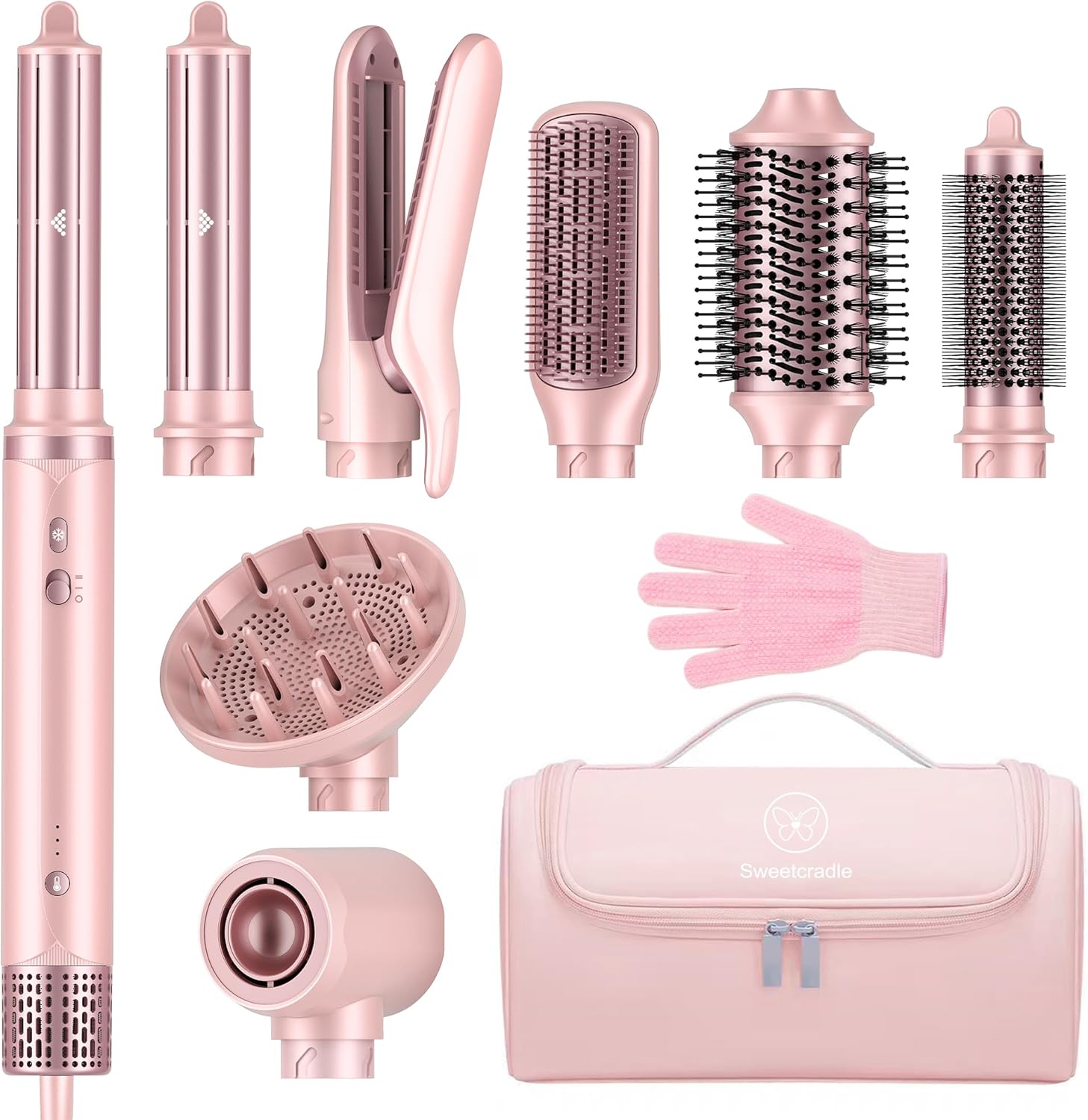 Sweetcradle 8-In-1 Hair Styler Set