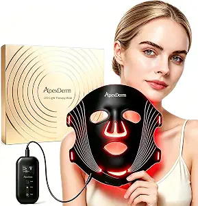 Red Light Therapy Mask, Fda-Cleared, Dual Nir, Birthday Gifts For Women