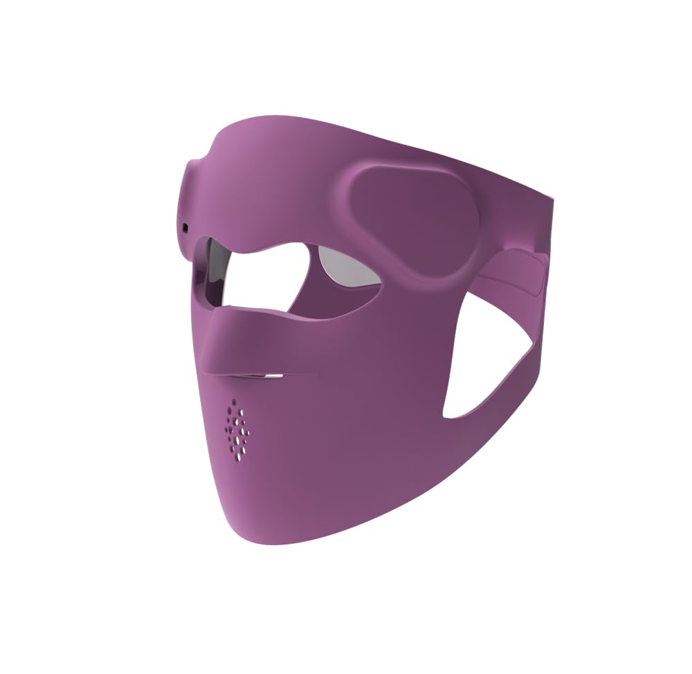 4D Wireless Red Light Therapy Mask For Face, 5 Modes For Deep Skin Care, LED Face Mask Cordless