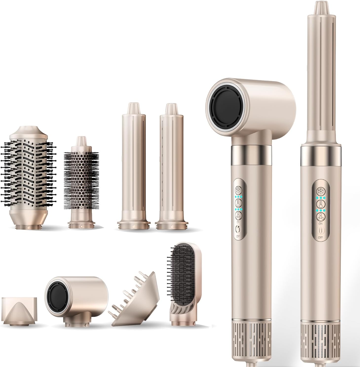 Glocurlx 8-In-1 Hair Styler Set