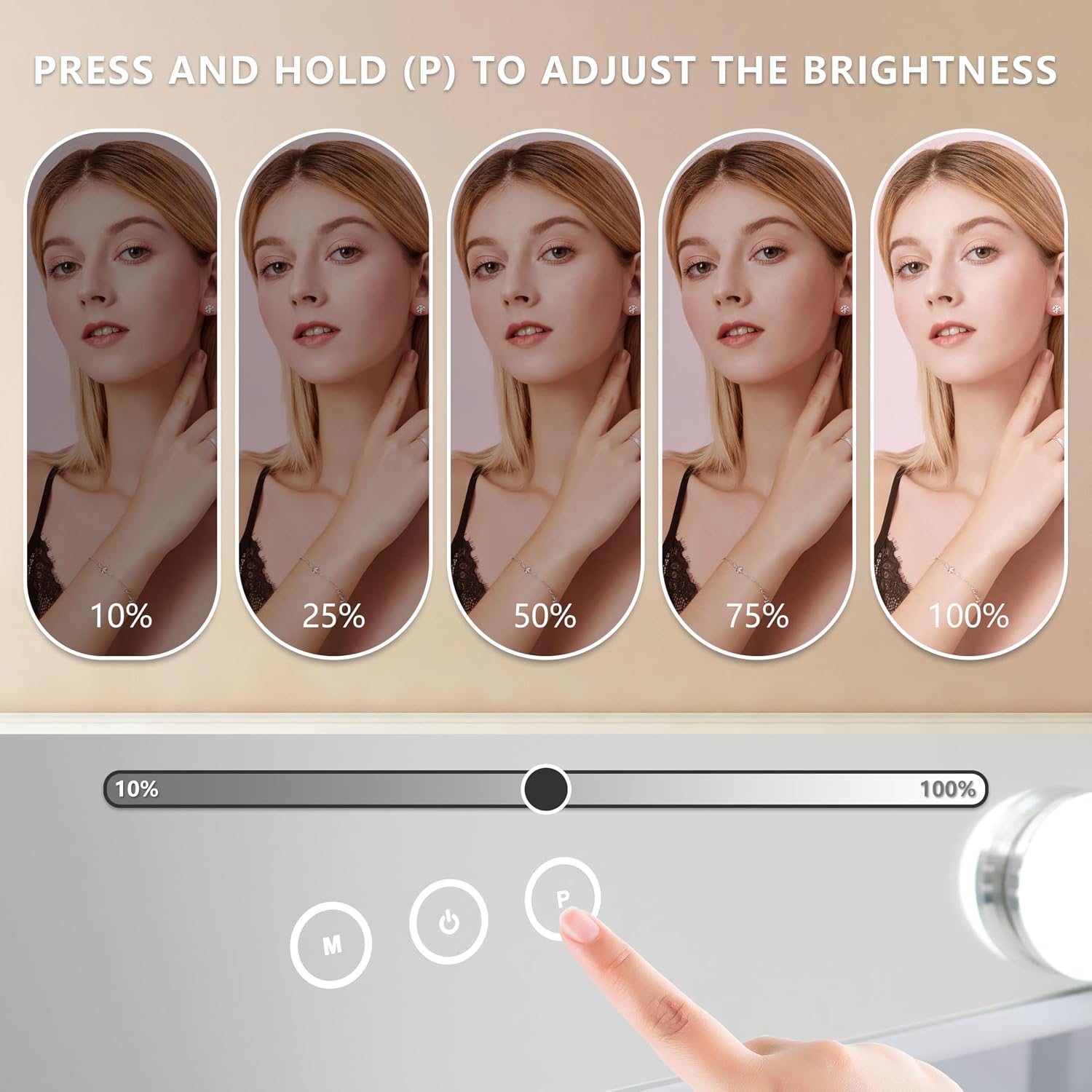 Build quality and key hardware details such as lighting and frame finish.