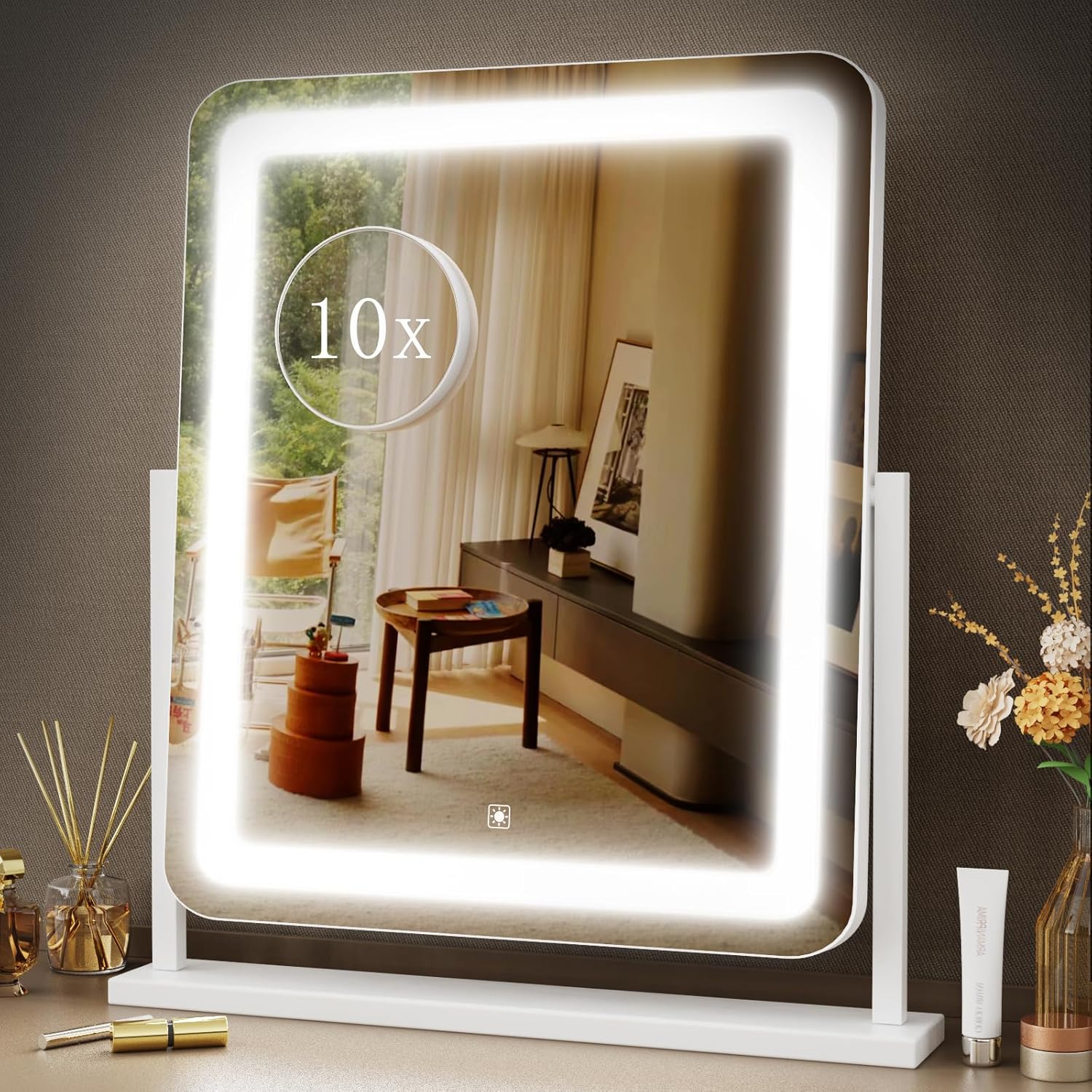 Overall design, size, and the premium look of the lighted frame for first-impression appeal.