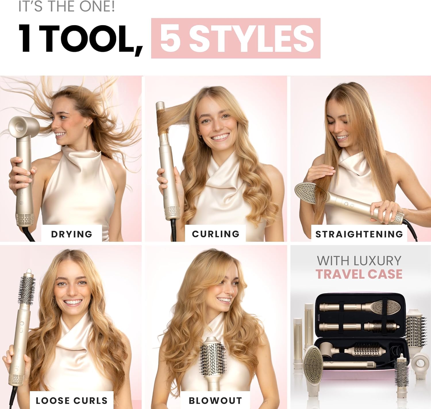 Shows the multifunction setup and helps readers understand the 6-in-1 concept.